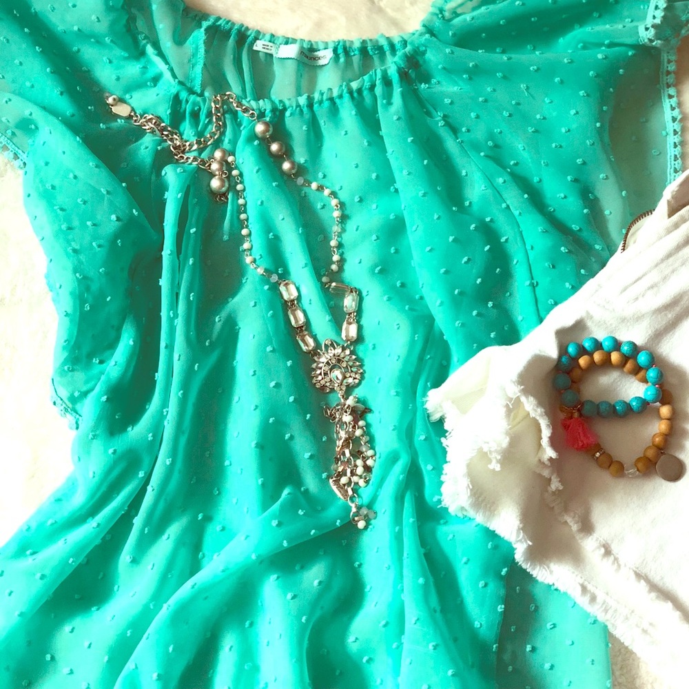 Sheer flow shirt